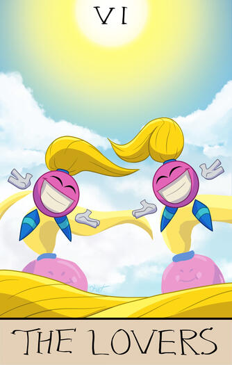 Rayman Tarot Set - The Lovers